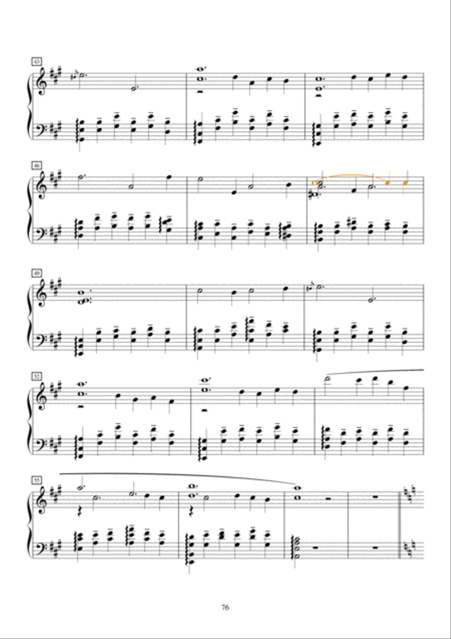 Concert etudes no.10-Recollection(A major) Piano Method scores gallery preview page 4