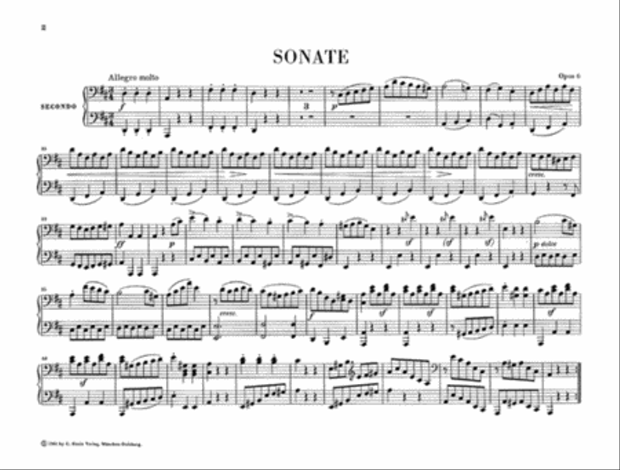 Works for Piano Four-Hands Piano Duet scores gallery preview page 3