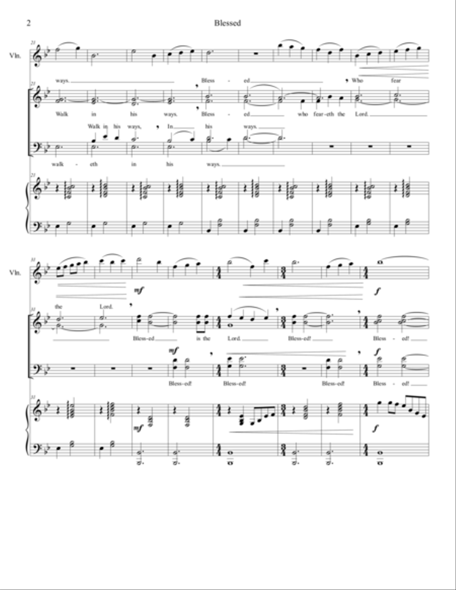 Blessed 4-Part scores gallery preview page 3