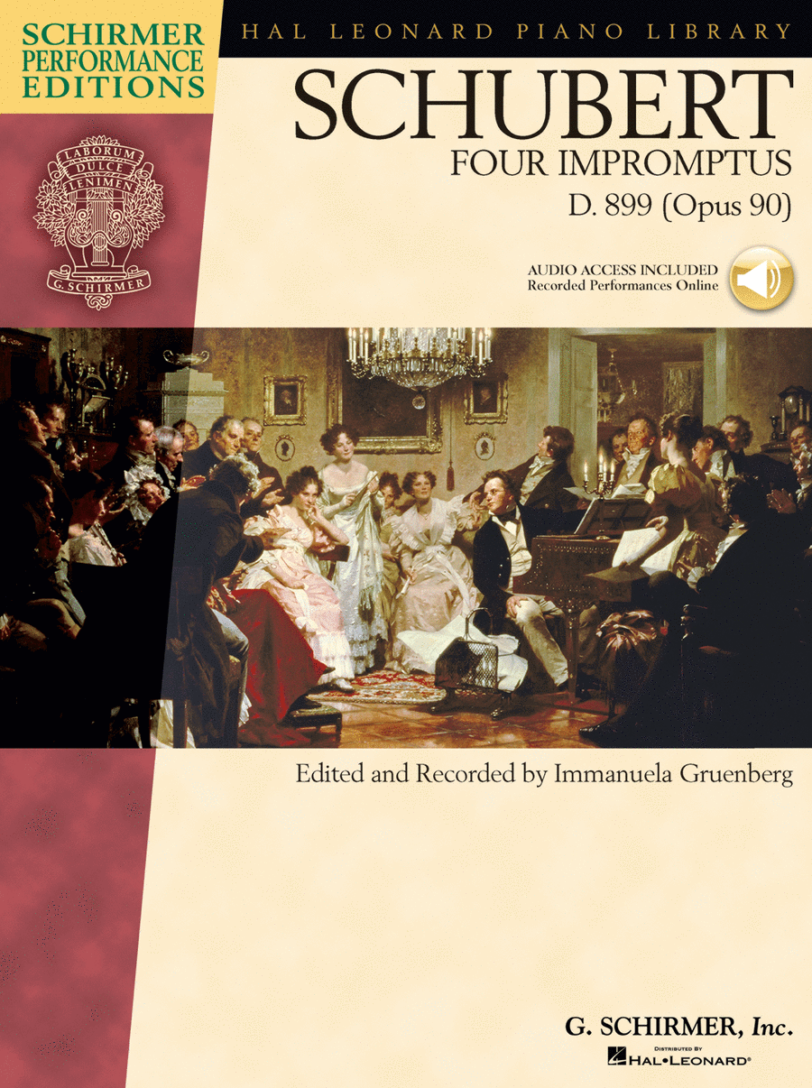 Schubert – Four Impromptus, D. 899 (0p. 90) Piano Solo scores gallery preview page 1