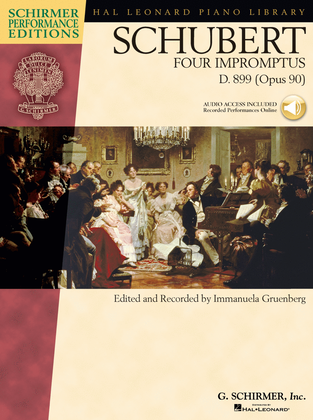 Book cover for Schubert – Four Impromptus, D. 899 (0p. 90)