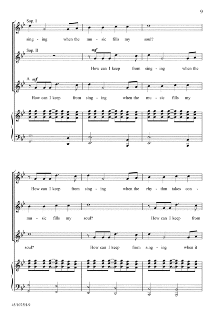 In Concert! for SSA SSA scores gallery preview page 11