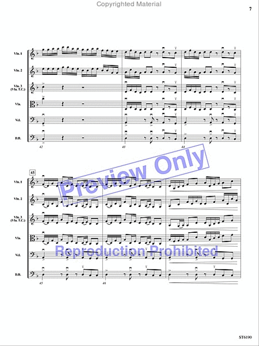 Lion City String Orchestra scores gallery preview page 6