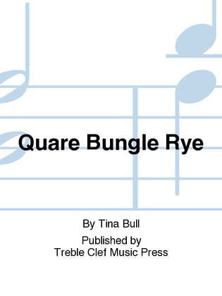 Book cover for Quare Bungle Rye