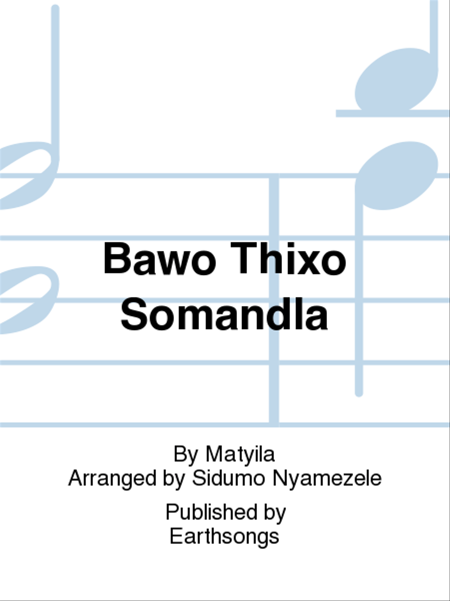 bawo thixo somandla TTBB scores gallery preview page 1