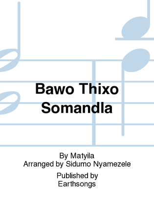 Book cover for bawo thixo somandla