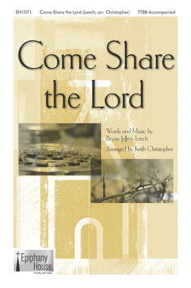 Book cover for Come Share the Lord