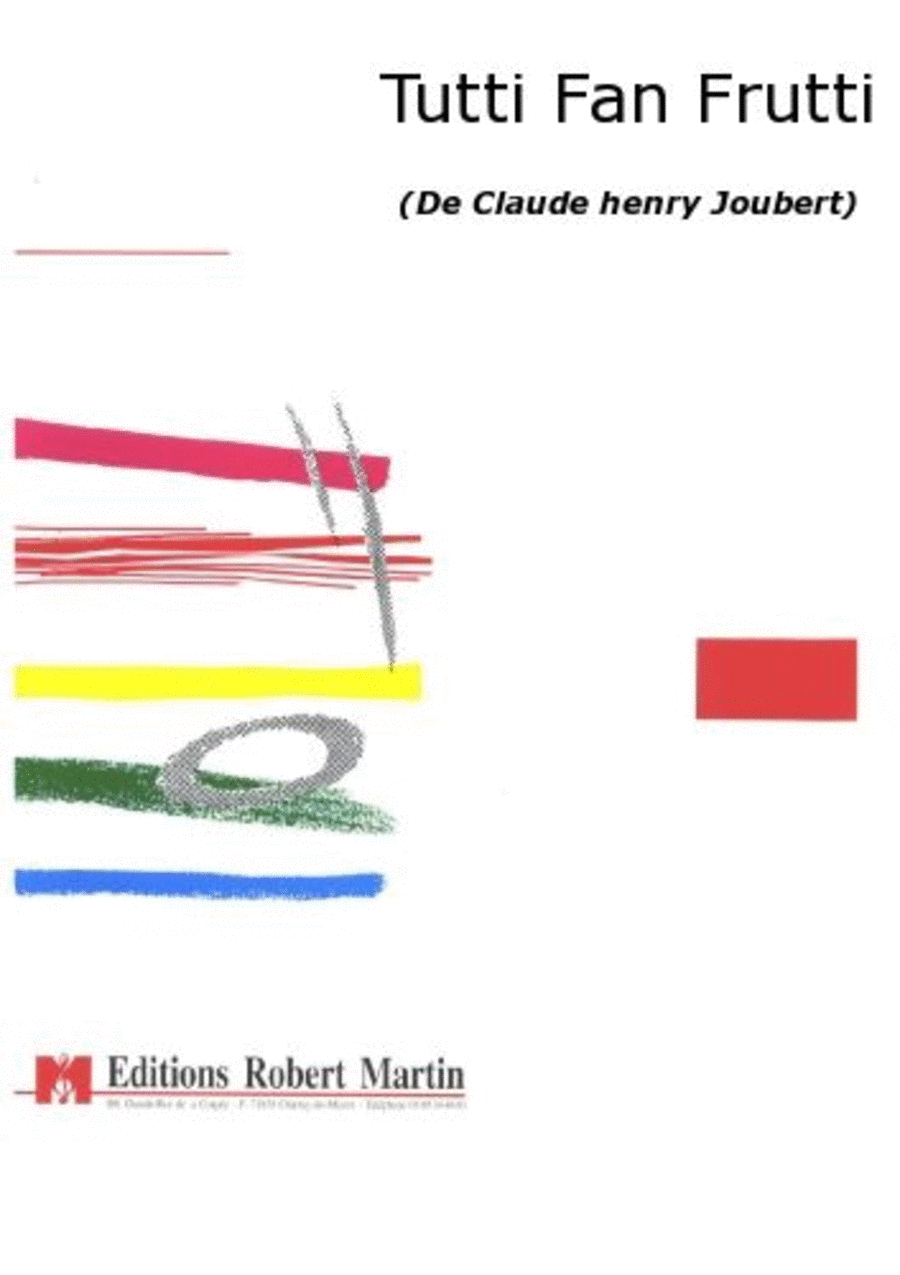 Tutti fan frutti Tutti fan frutti Conductor Score scores gallery preview page 1