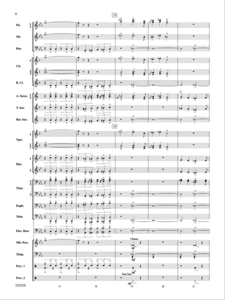The Wizard of Oz Meets The Wiz Concert Band scores gallery preview page 5