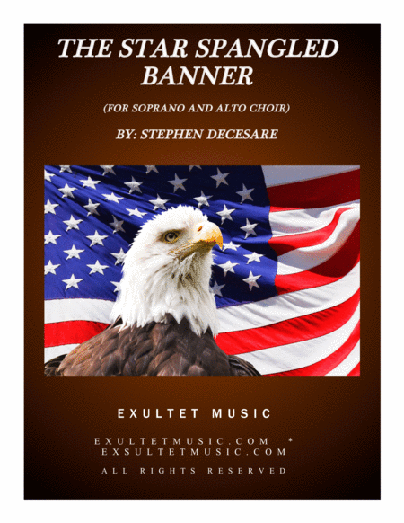 The Star Spangled Banner (2-part choir - (SA) image number null