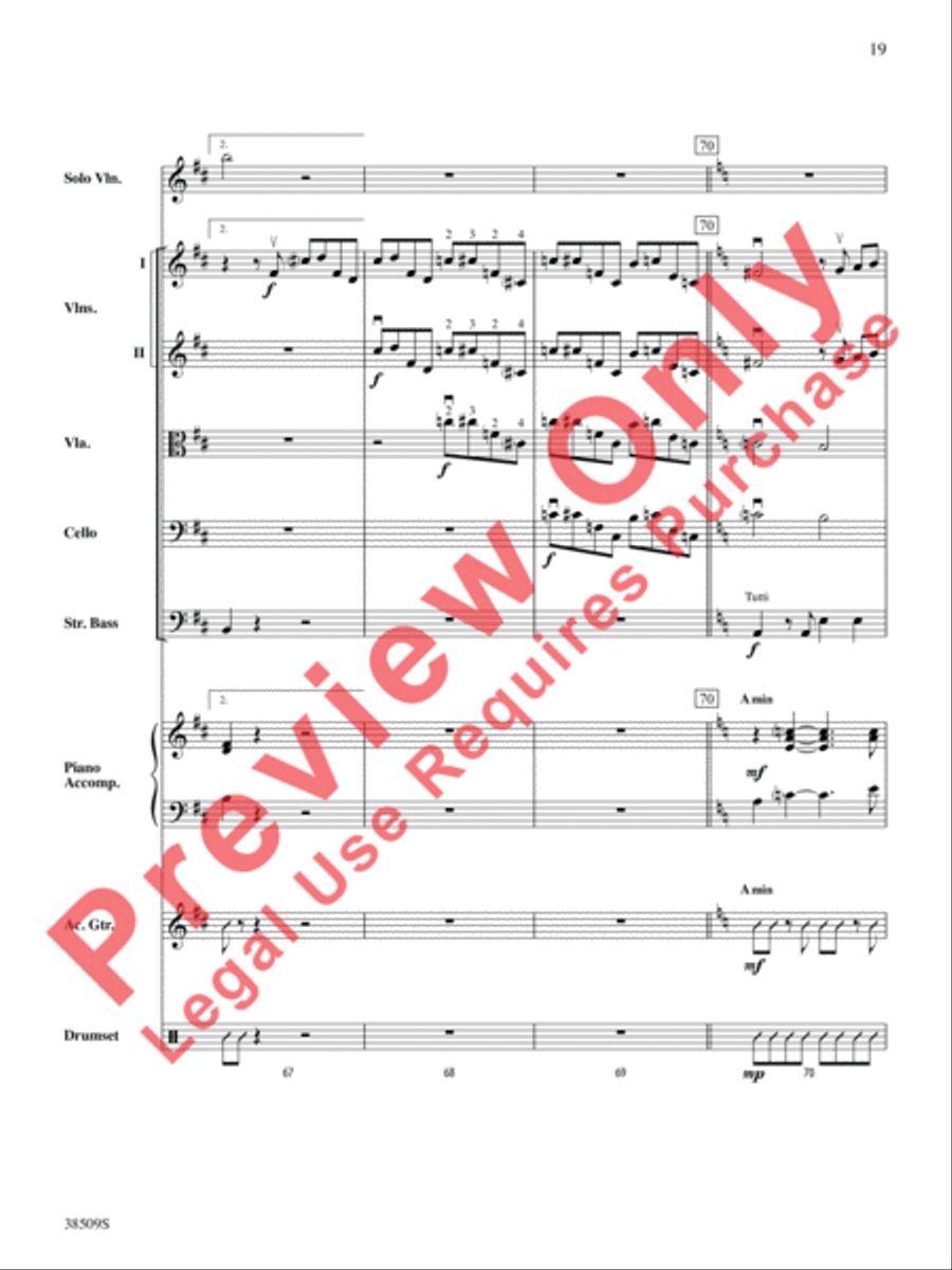 Recorda Me String Orchestra scores gallery preview page 20