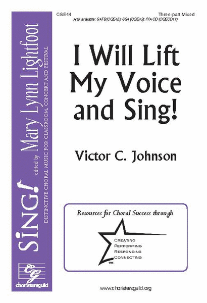 I Will Lift My Voice and Sing! (Three-part Mixed) image number null