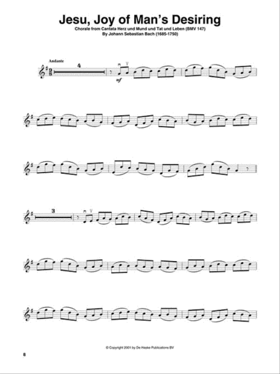 Classical Favorites Classical Favorites Violin Solo scores gallery preview page 4