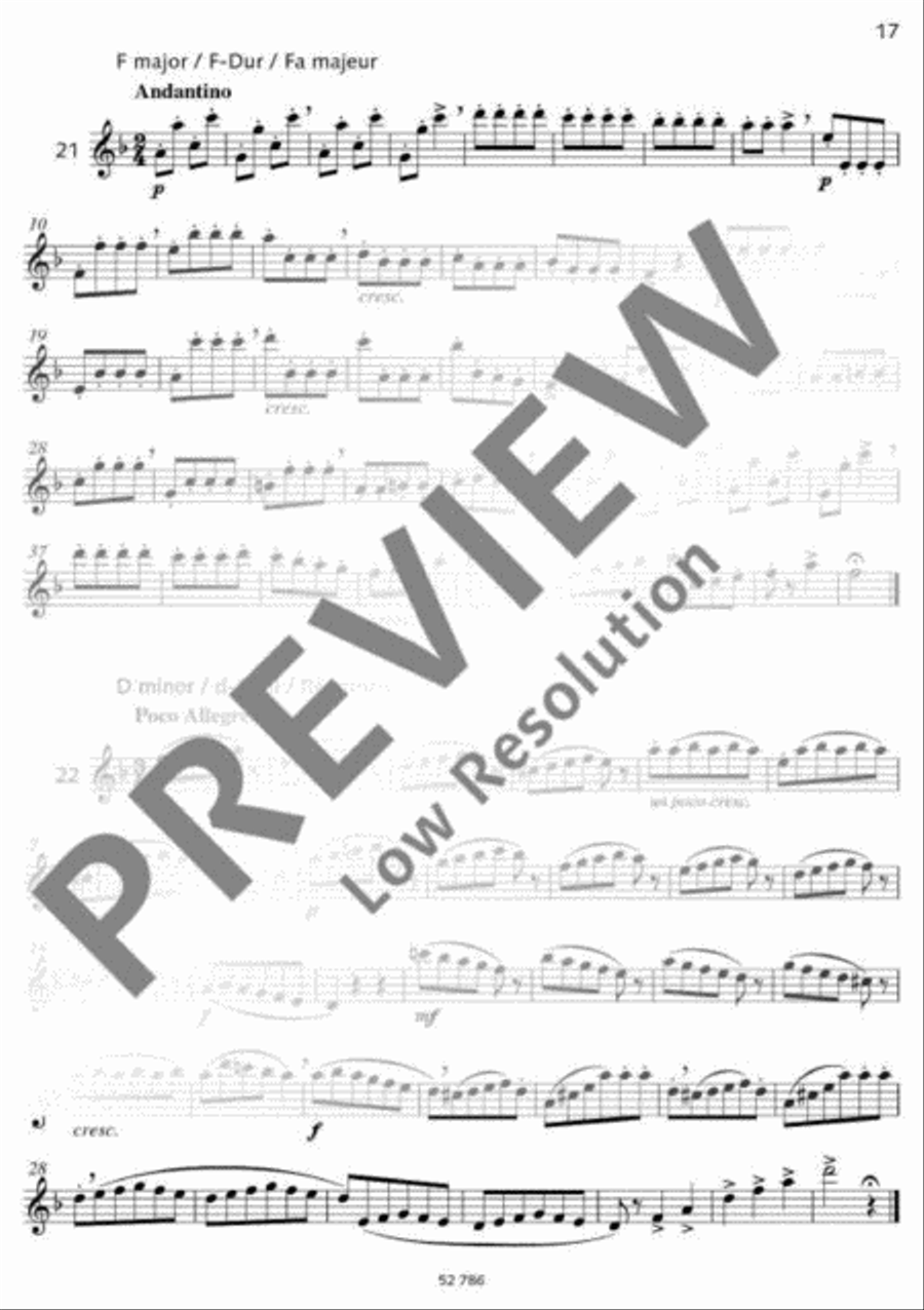 First Exercises Flute scores gallery preview page 18