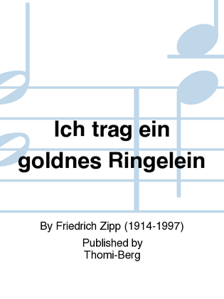 Book cover for Ich trag ein goldnes Ringelein
