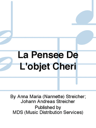 Book cover for La pensée de l'objet chéri