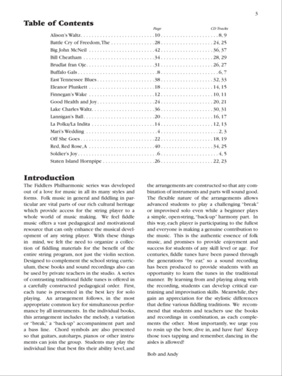 Fiddlers Philharmonic Encore! String Orchestra scores gallery preview page 2