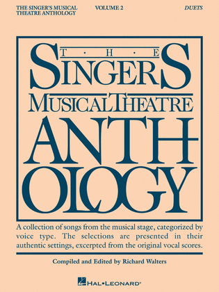 Book cover for Singer's Musical Theatre Anthology Duets Vol. 2