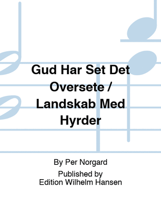 Book cover for Gud Har Set Det Oversete / Landskab Med Hyrder