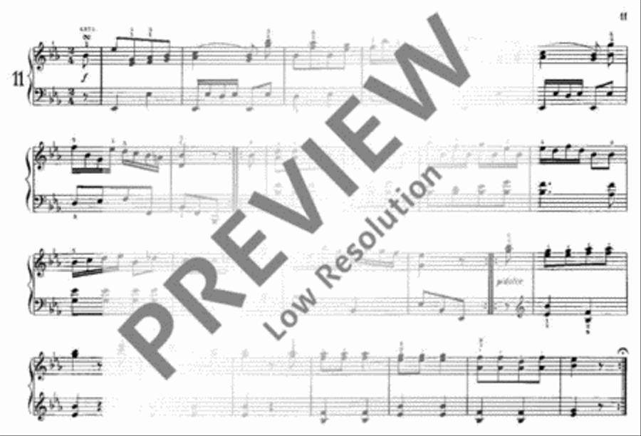 20 English Dances Piano Solo scores gallery preview page 14