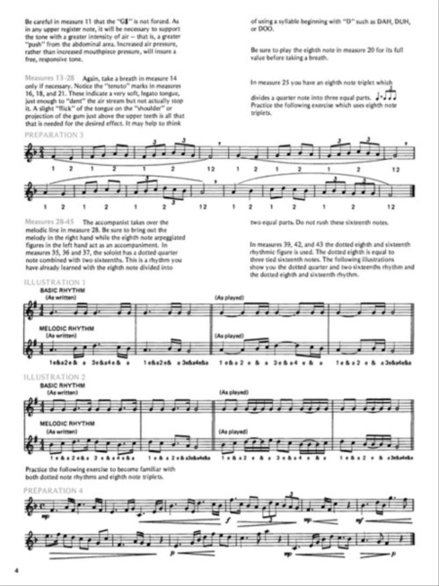 Master Solos Intermediate Level – Trumpet Trumpet Solo scores gallery preview page 6