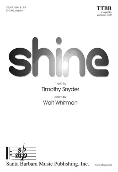 Timothy Snyder : Shine!