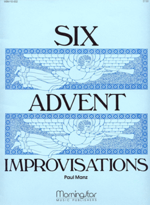 Book cover for Six Advent Improvisations