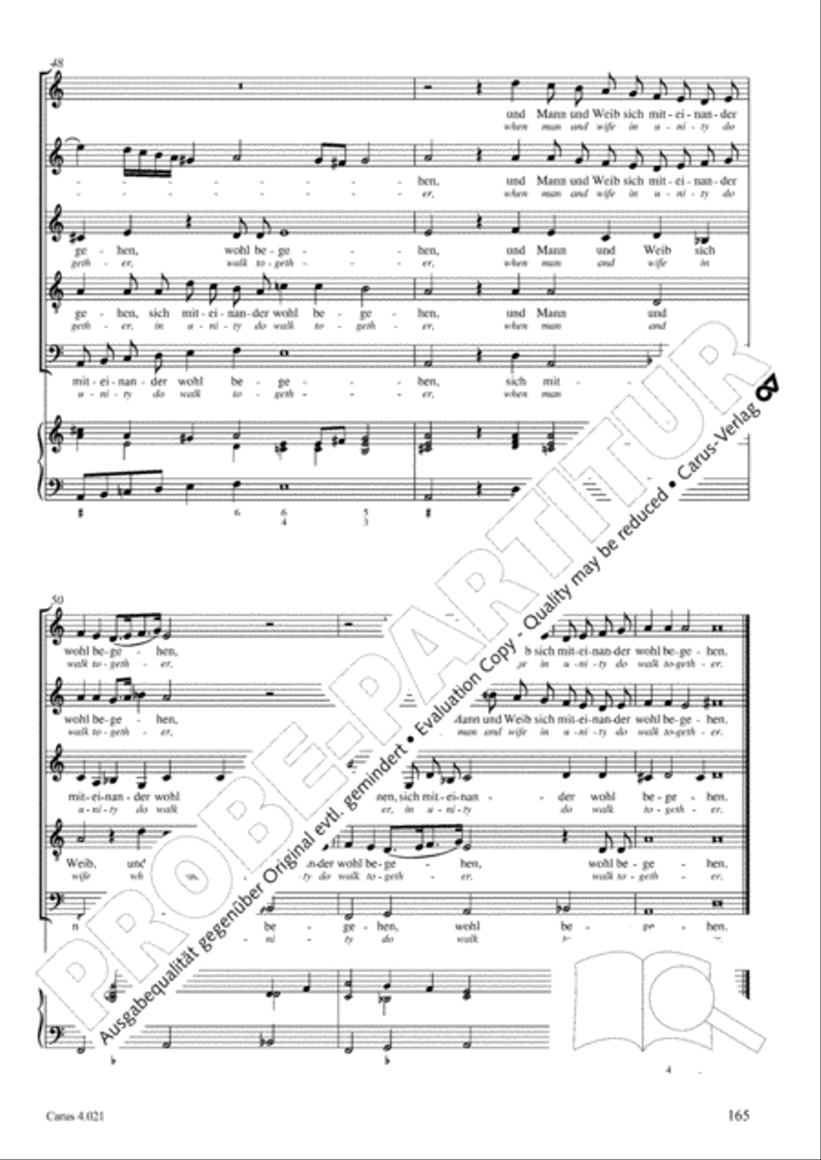 Schein: Israelsbrunnlein. Fontana d'Israel. Complete edition Choir scores gallery preview page 172