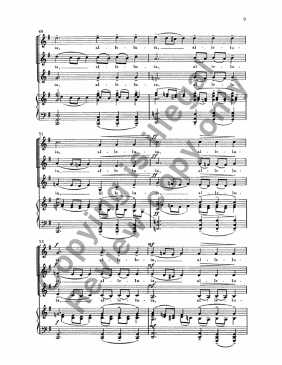 Alleluia, Amen Alleluia, Amen SSAA scores gallery preview page 28
