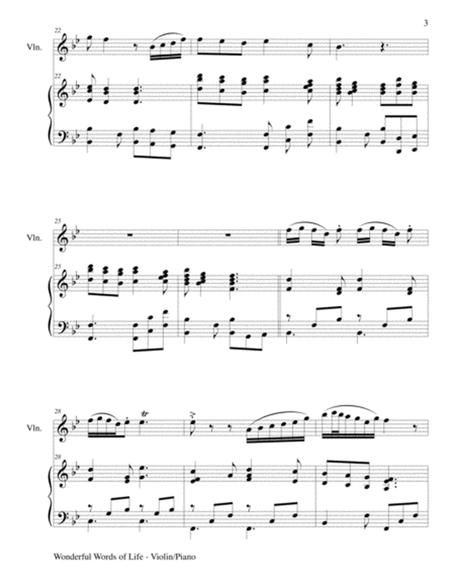 3 HYMNS OF ENCOURAGEMENT (for Violin and Piano with Score/Parts) image number null