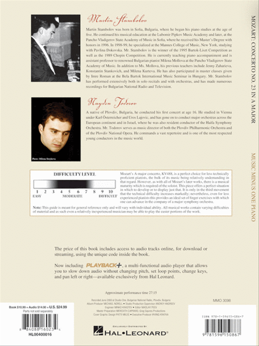 Mozart – Concerto No. 23 in A Major, KV488 Piano Solo scores gallery preview page 6