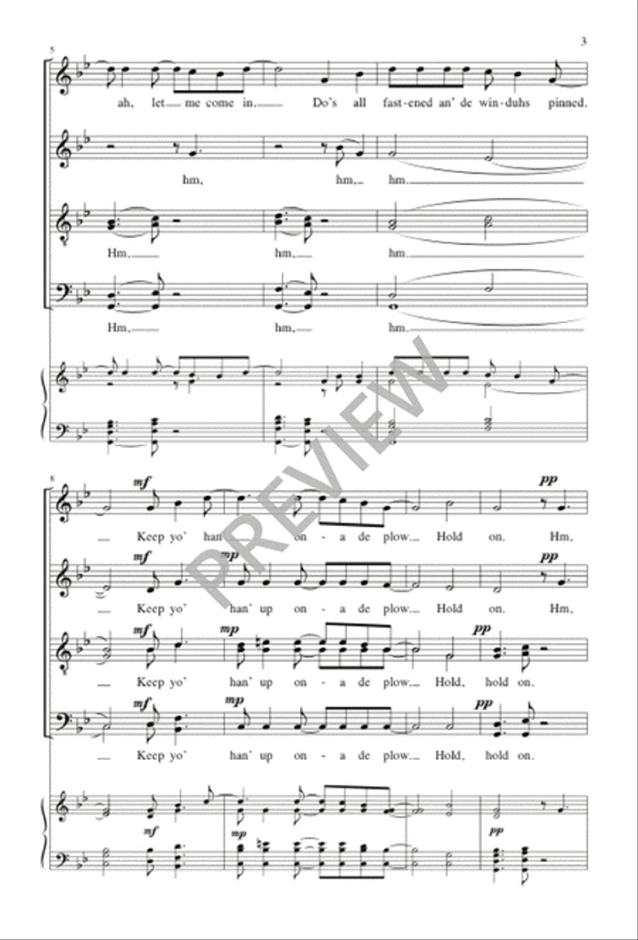 Hold On SSAATTBB scores gallery preview page 2