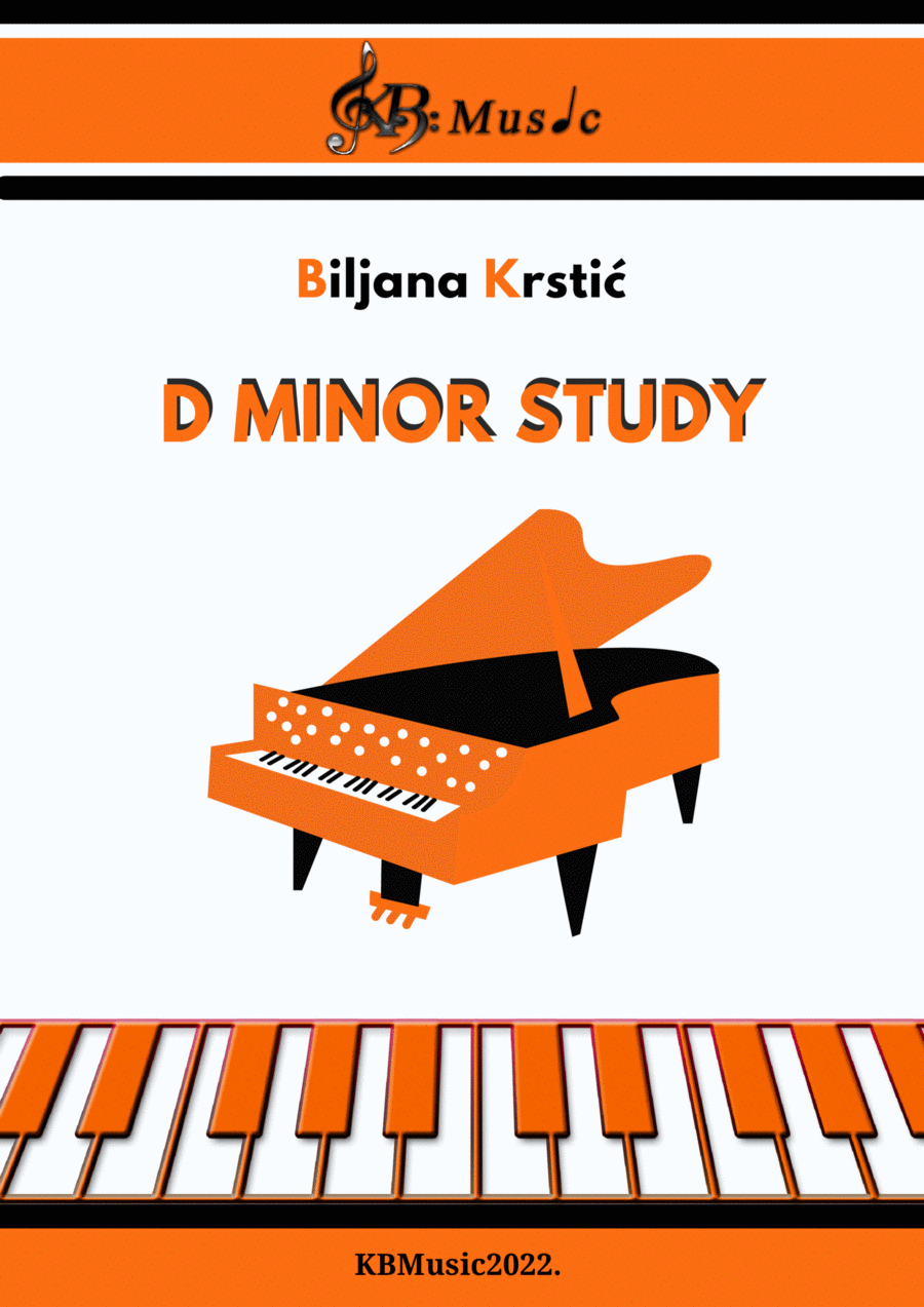 D Minor Study Part scores gallery preview page 1