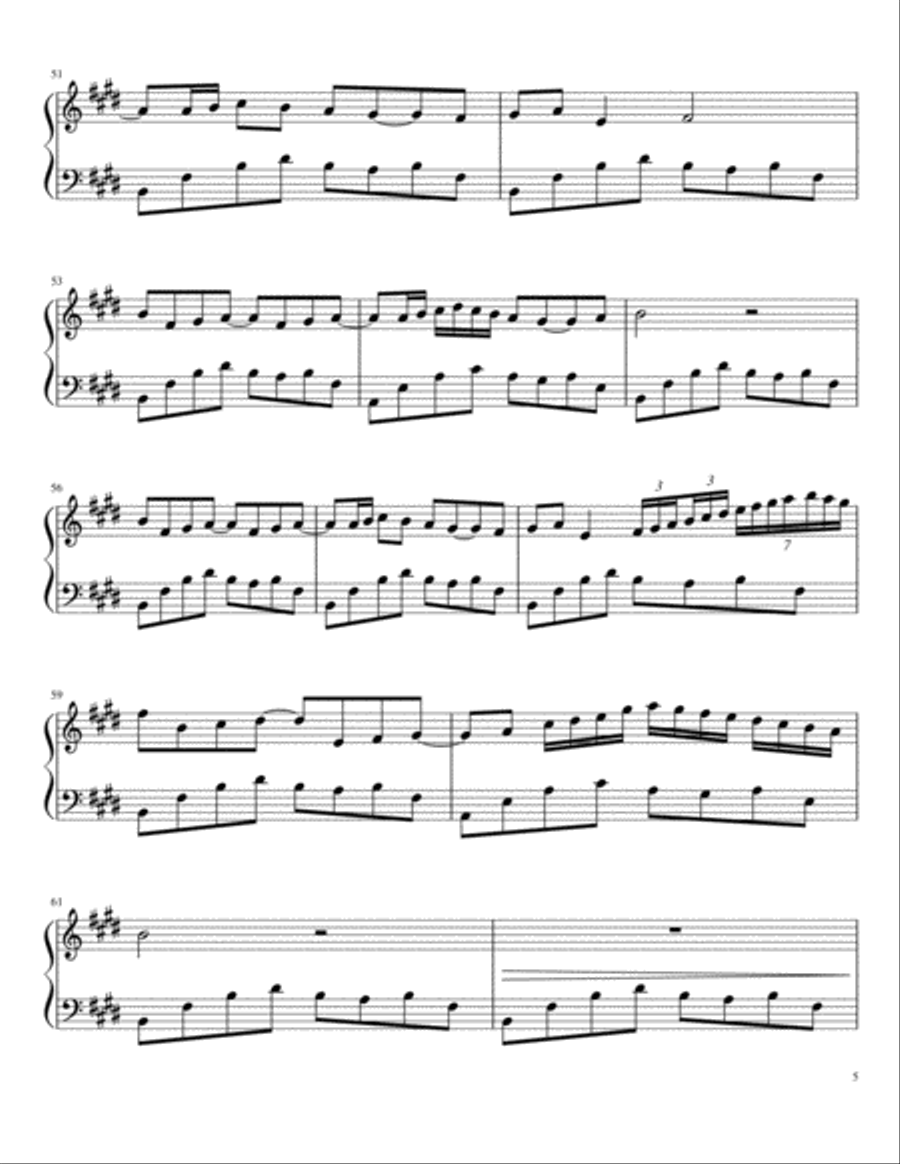Four Preludes Four Preludes Piano Solo scores gallery preview page 5