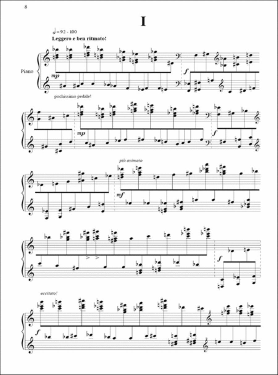 Due Studi (2010) Per Pianoforte (8) Piano Method scores gallery preview page 2