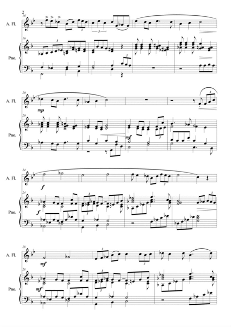 Reverie Reverie Flute Solo scores gallery preview page 2
