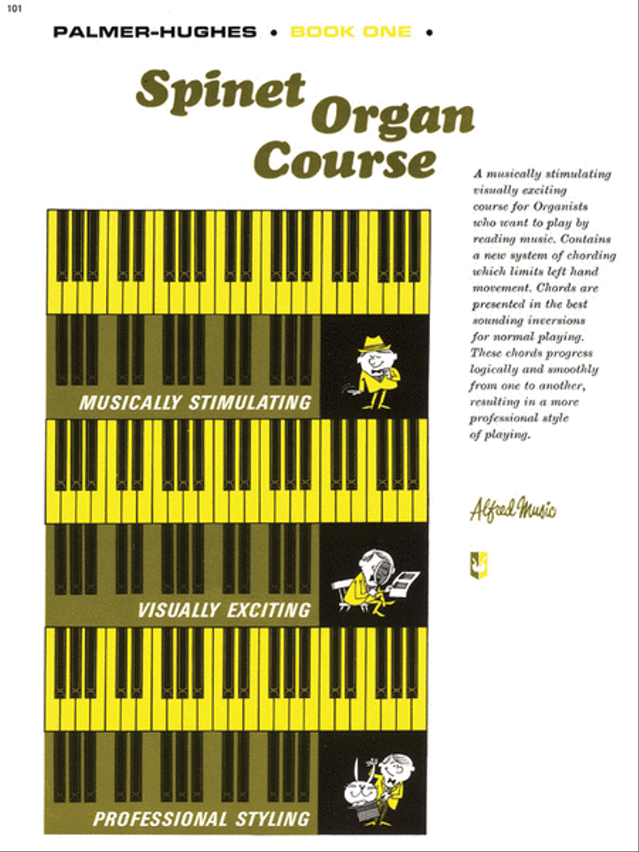 Palmer-Hughes Spinet Organ Course, Book 1 Organ scores gallery preview page 1