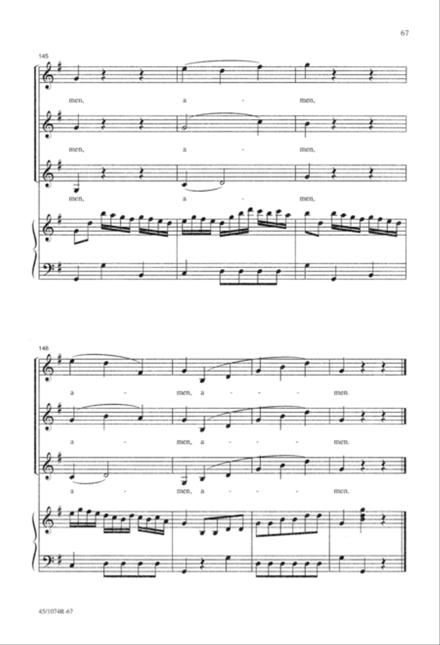 Vesperae Pro Festo Sancti Innocentium SSA scores gallery preview page 76