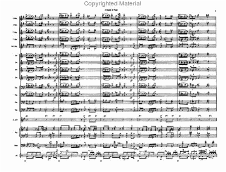 A Chunk Of Funk Jazz Ensemble scores gallery preview page 6