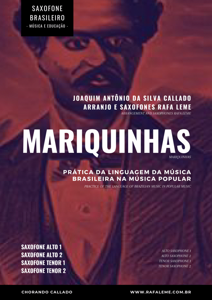 Mariquinhas Mariquinhas Saxophone Quartet scores gallery preview page 1