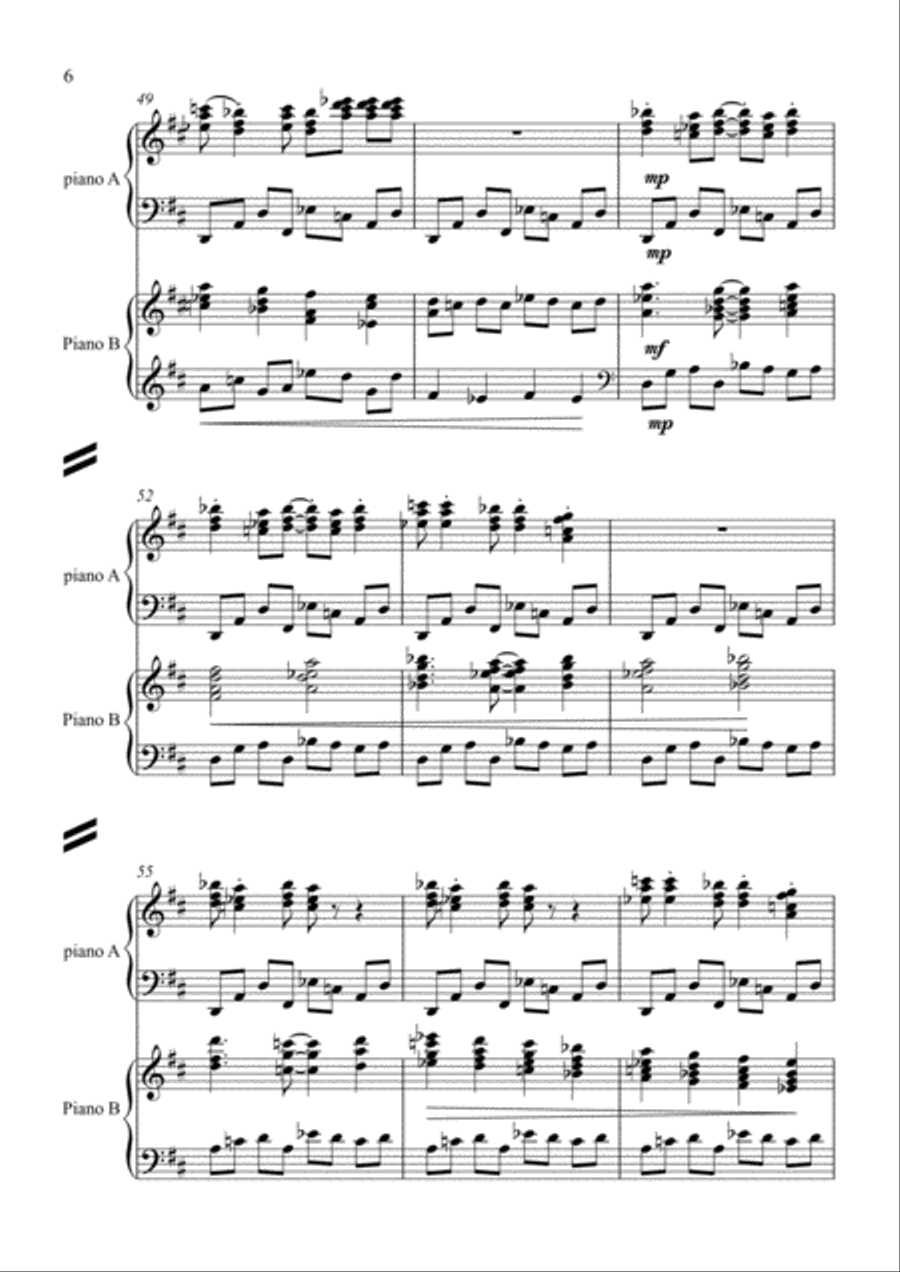 Thalys Thalys Piano scores gallery preview page 6