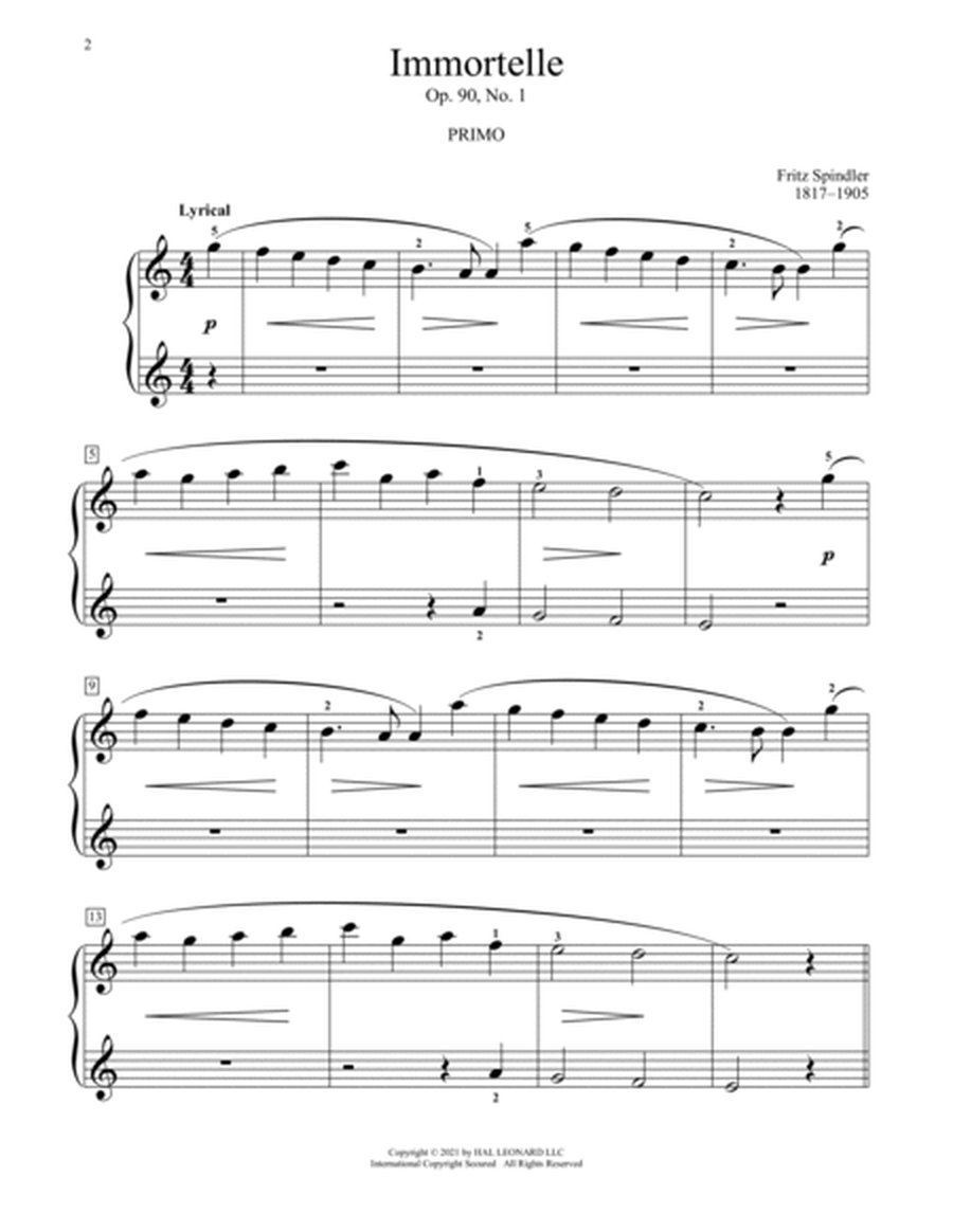 Immortelle, Op. 90, No. 1