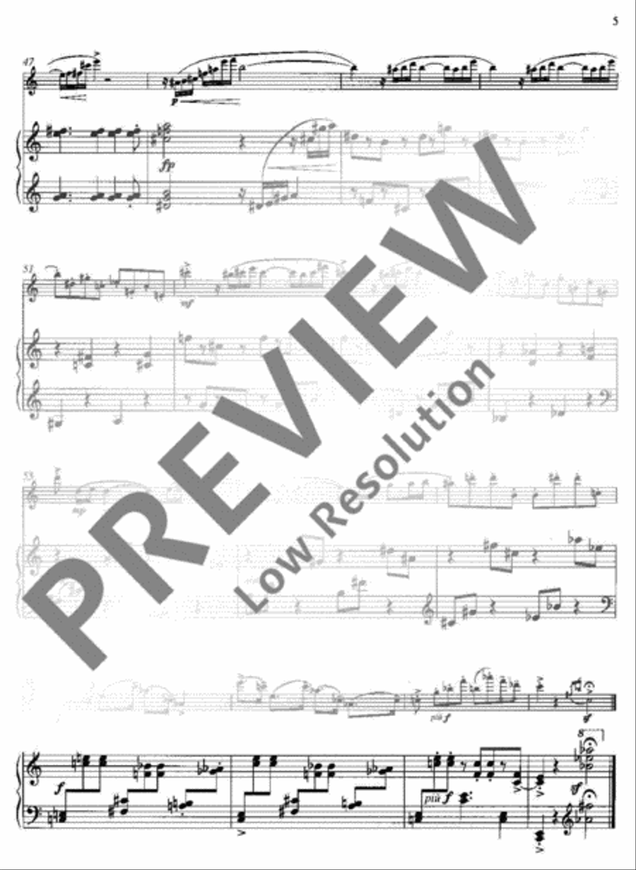 Humoresken und Romanzen Humoresken und Romanzen Flute Solo scores gallery preview page 6