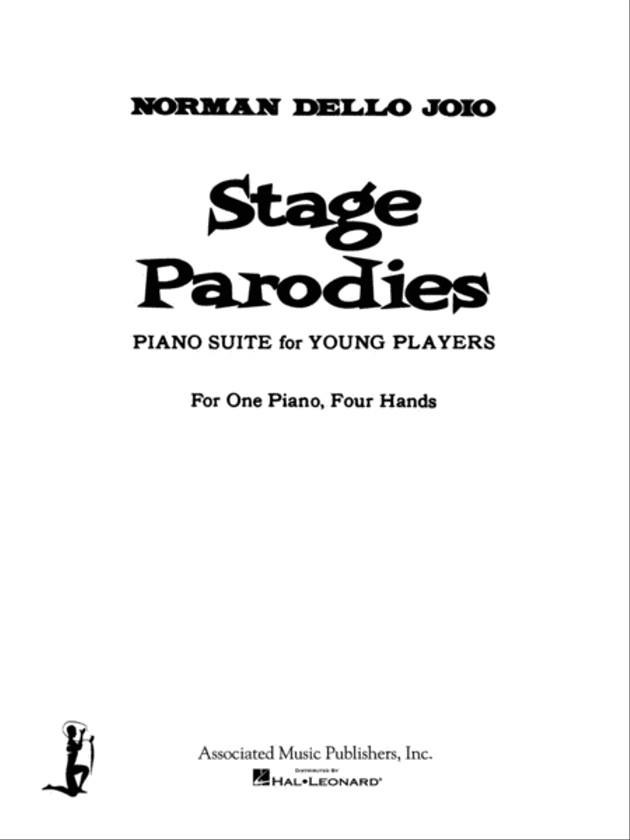 Stage Parodies Piano Duet scores gallery preview page 1