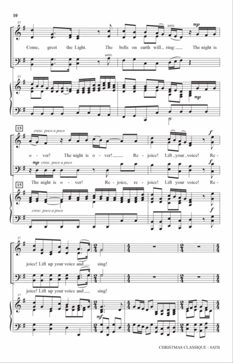 Christmas Classique Christmas Classique 4-Part scores gallery preview page 8