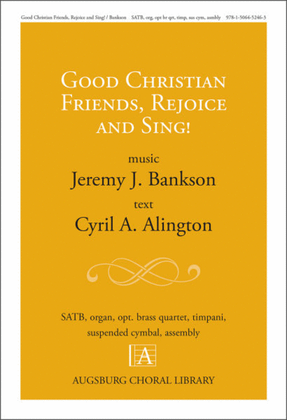 Book cover for Good Christian Friends Rejoice and Sing!