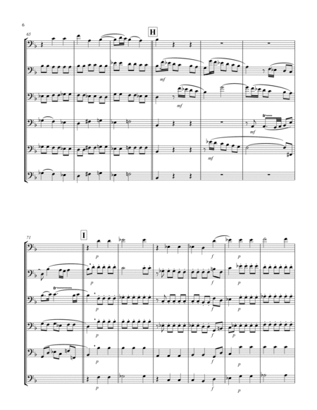 Recordare (from "Requiem") (F) (Bassoon Sextet)