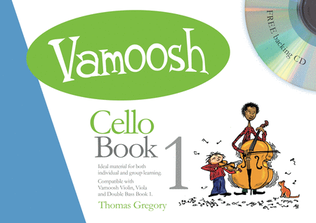Book cover for Vamoosh Cello Book 1