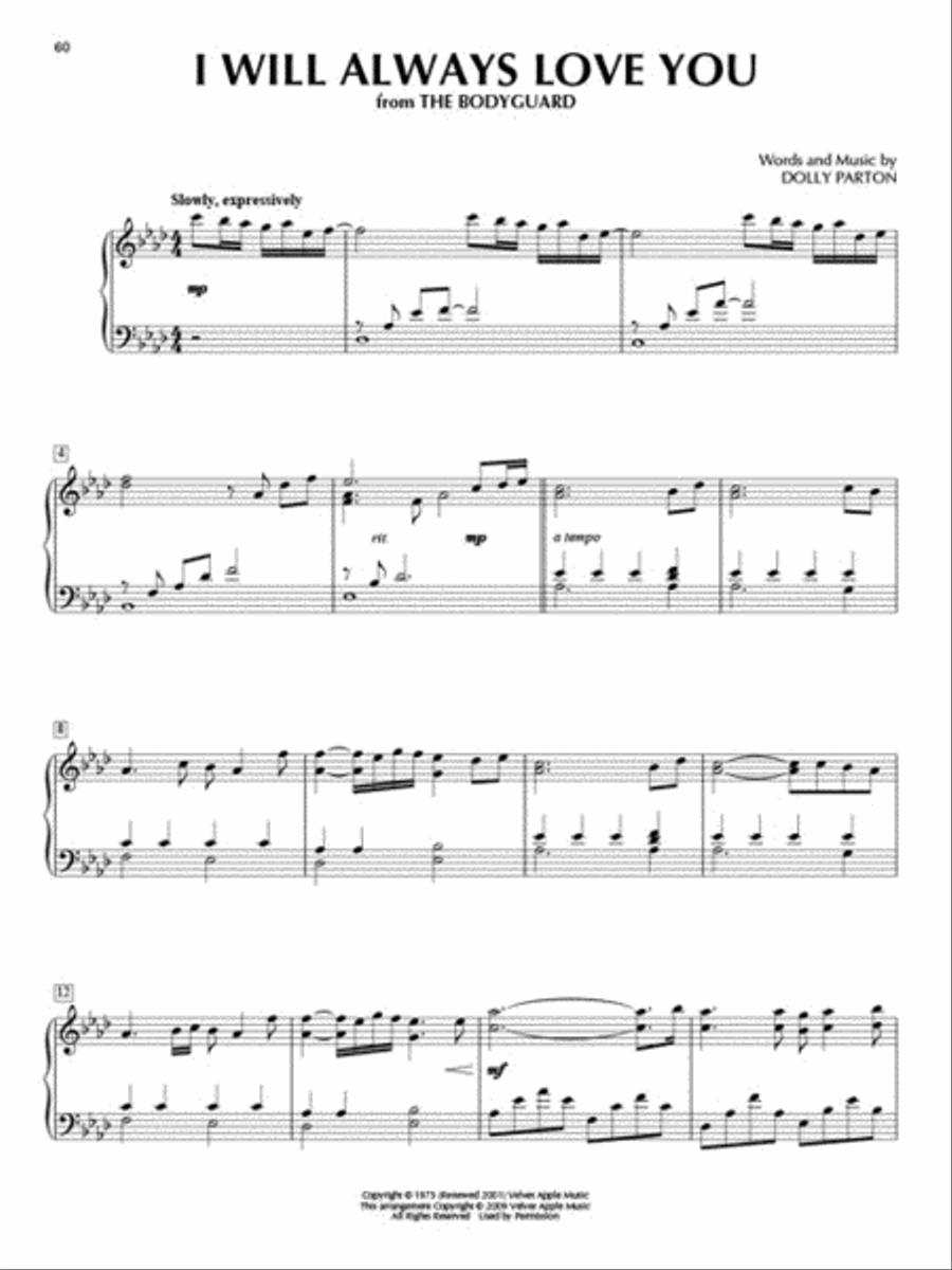 Romantic Film Music Romantic Film Music Piano Solo scores gallery preview page 3