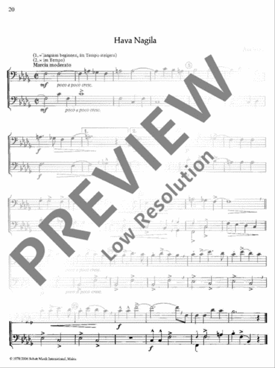 International Folksongs Bassoon scores gallery preview page 21